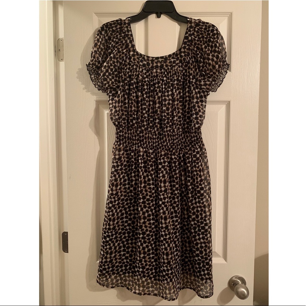 Cheetah print dress